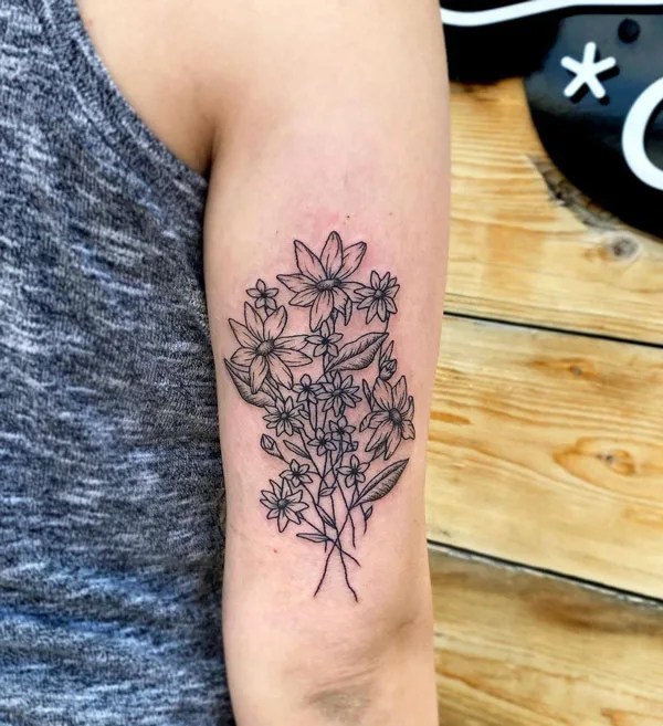 78 Exquisitely Meaningful Wildflower Tattoo Ideas for 2024