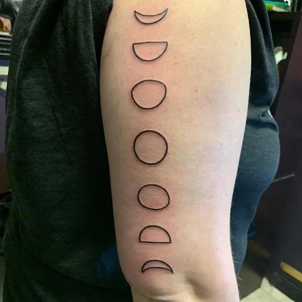 75 Inspiring Moon Phase Tattoo Ideas To Keep With You Forever