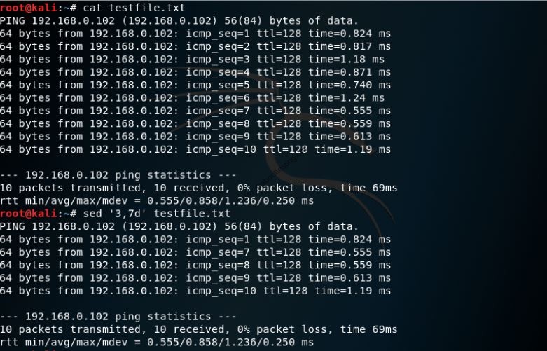 Top 15 Practical Examples of SED Linux Command All About Testing
