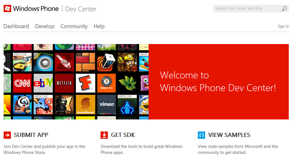 App Hub updated, renamed Windows Phone Dev Center