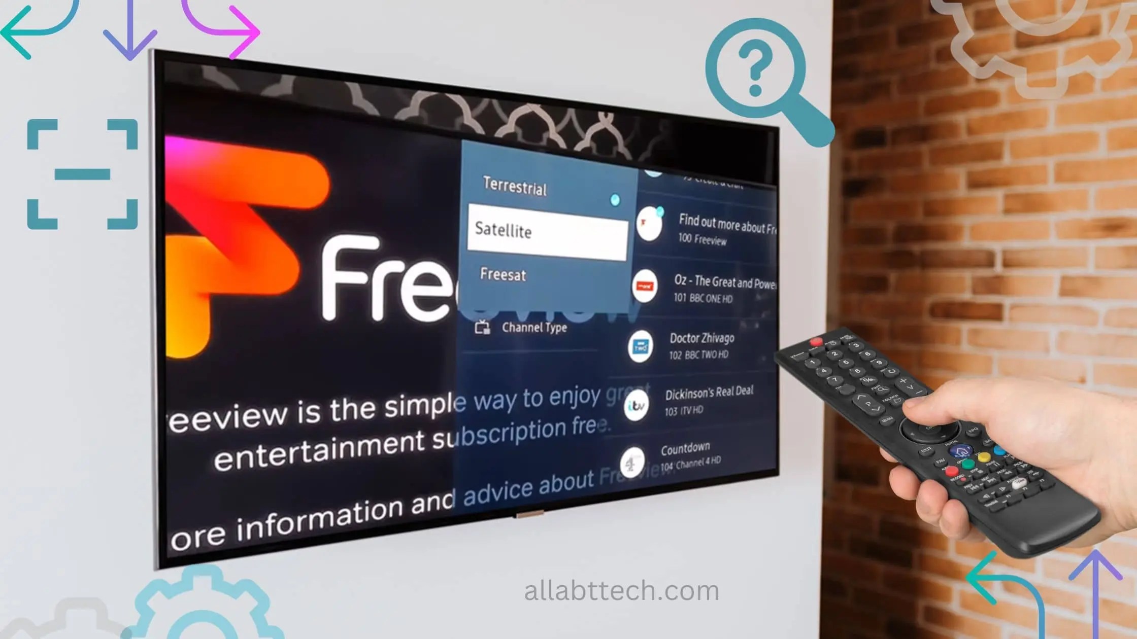 How to Scan Freeview Channels on Samsung TV All Instructions 2024