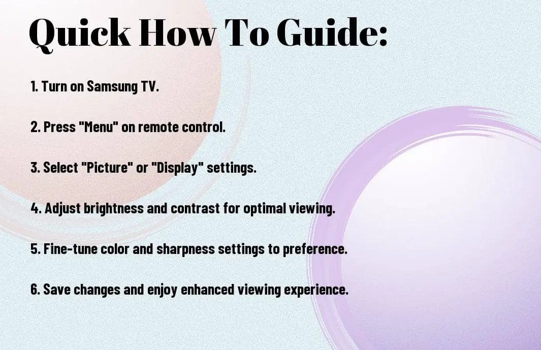 How to Manually Tune Samsung TV Enhance Viewing Experience