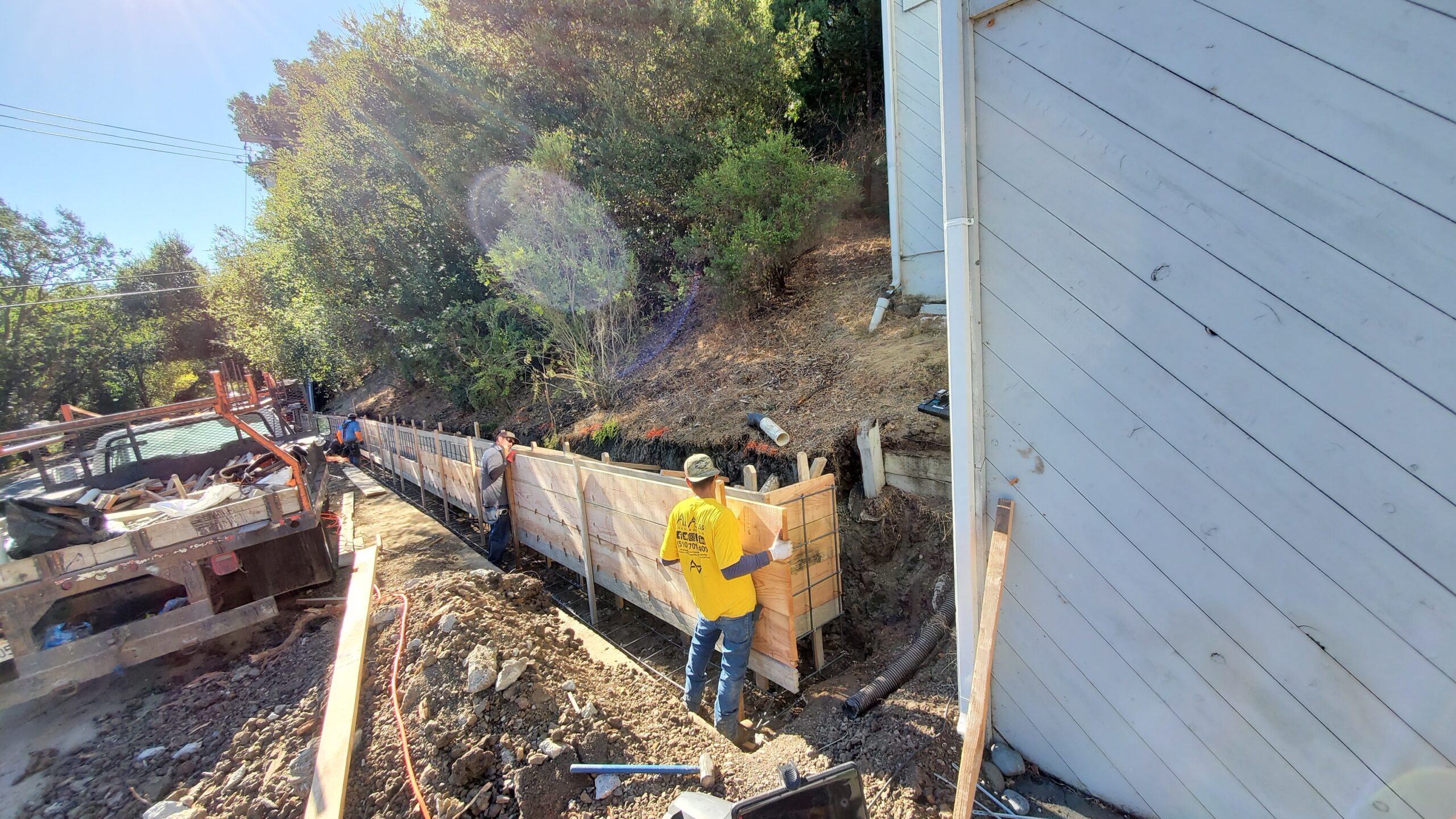 7. Concrete forms install Bay area All Access Construction