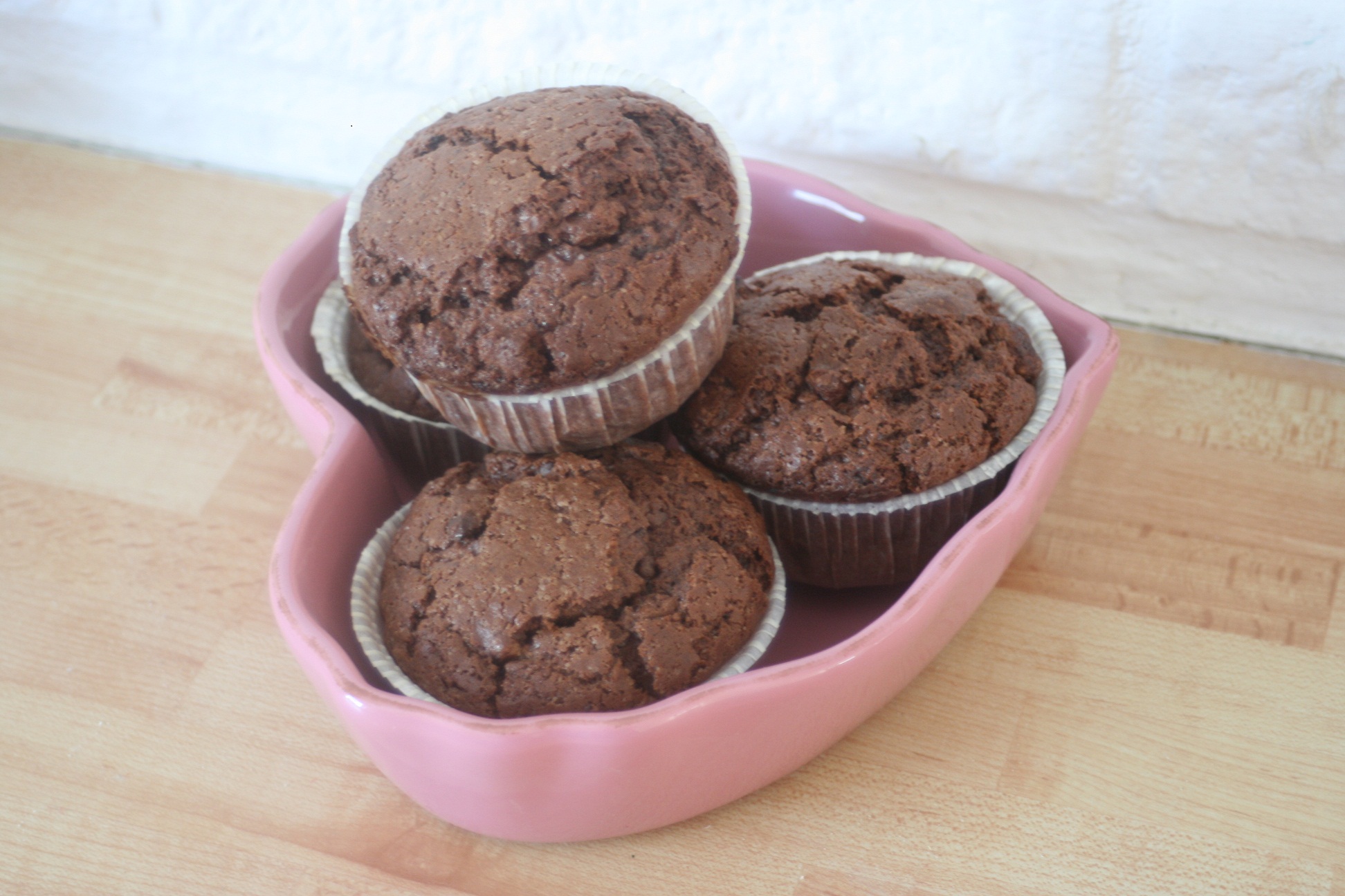 Doublechocolatechipmuffin en smakrik och saftig muffin! Alla