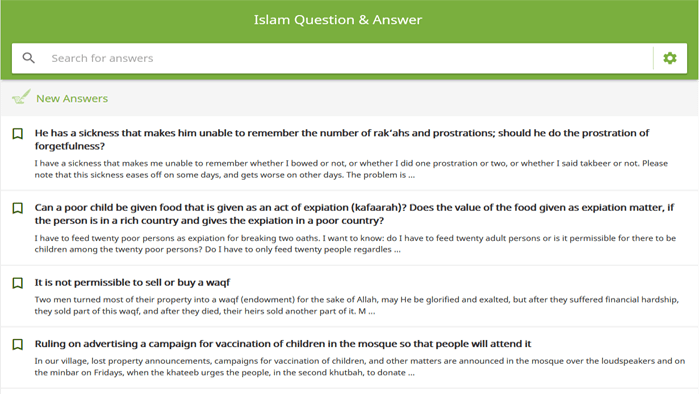 Islam QA (Questions and Answers) Android App