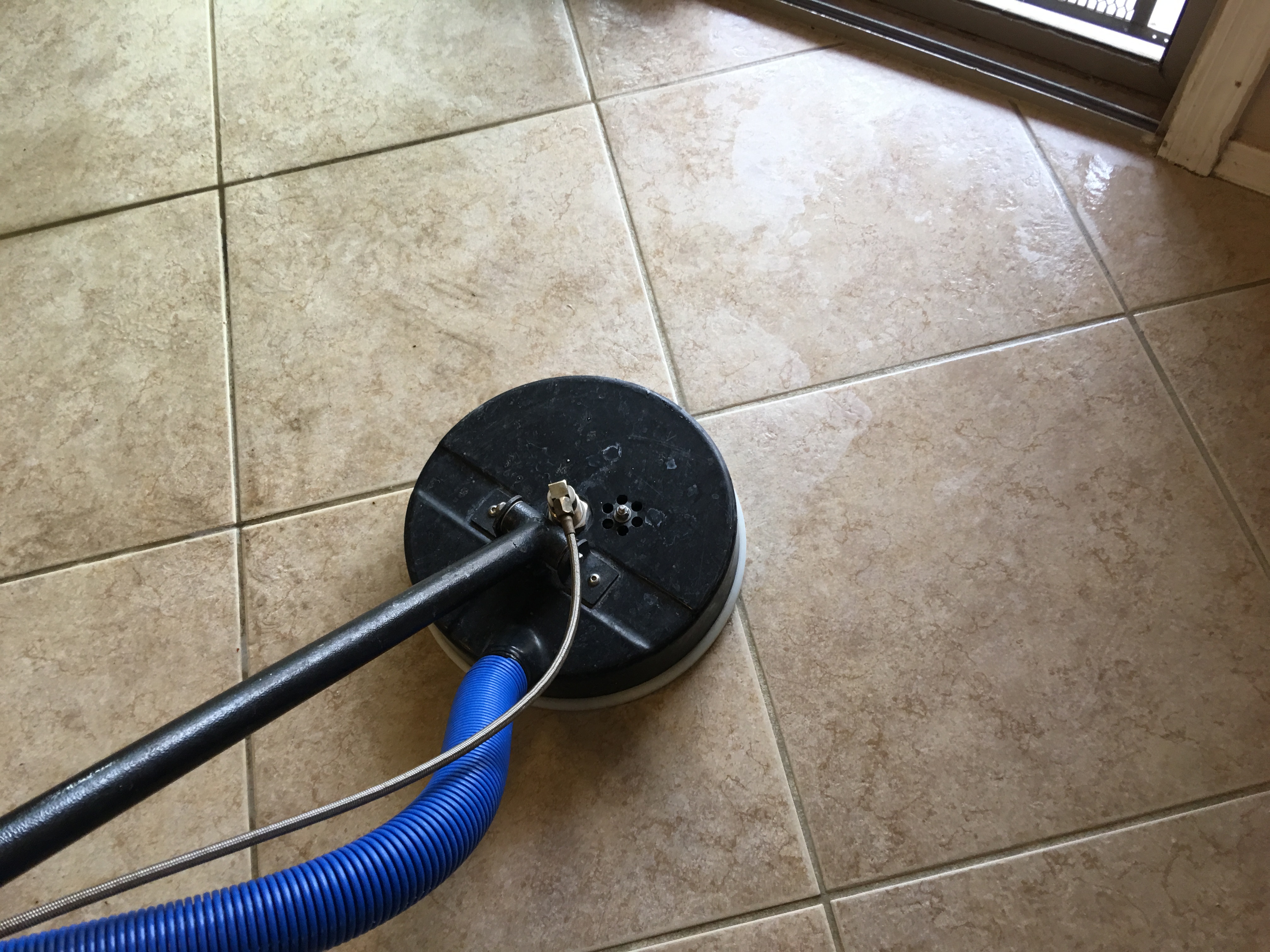 Acid Restore to get the Tough Grout Stains Out Allaman Carpet, Tile