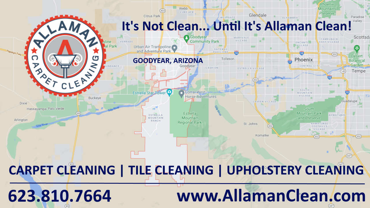 Allaman Carpet and Tile Cleaning Spotlight on Goodyear Arizona