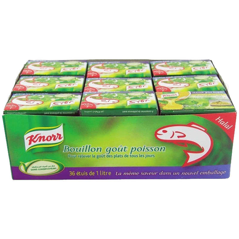 Knorr Halal Bouillon Vis 36st Alla Marca Food BV