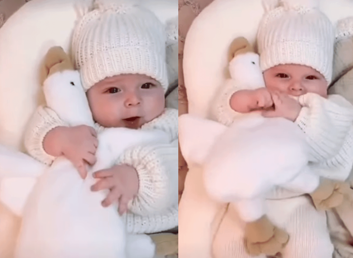 HeartMelter Alert Irresistible Cuteness Captured As Little Locks Eyes