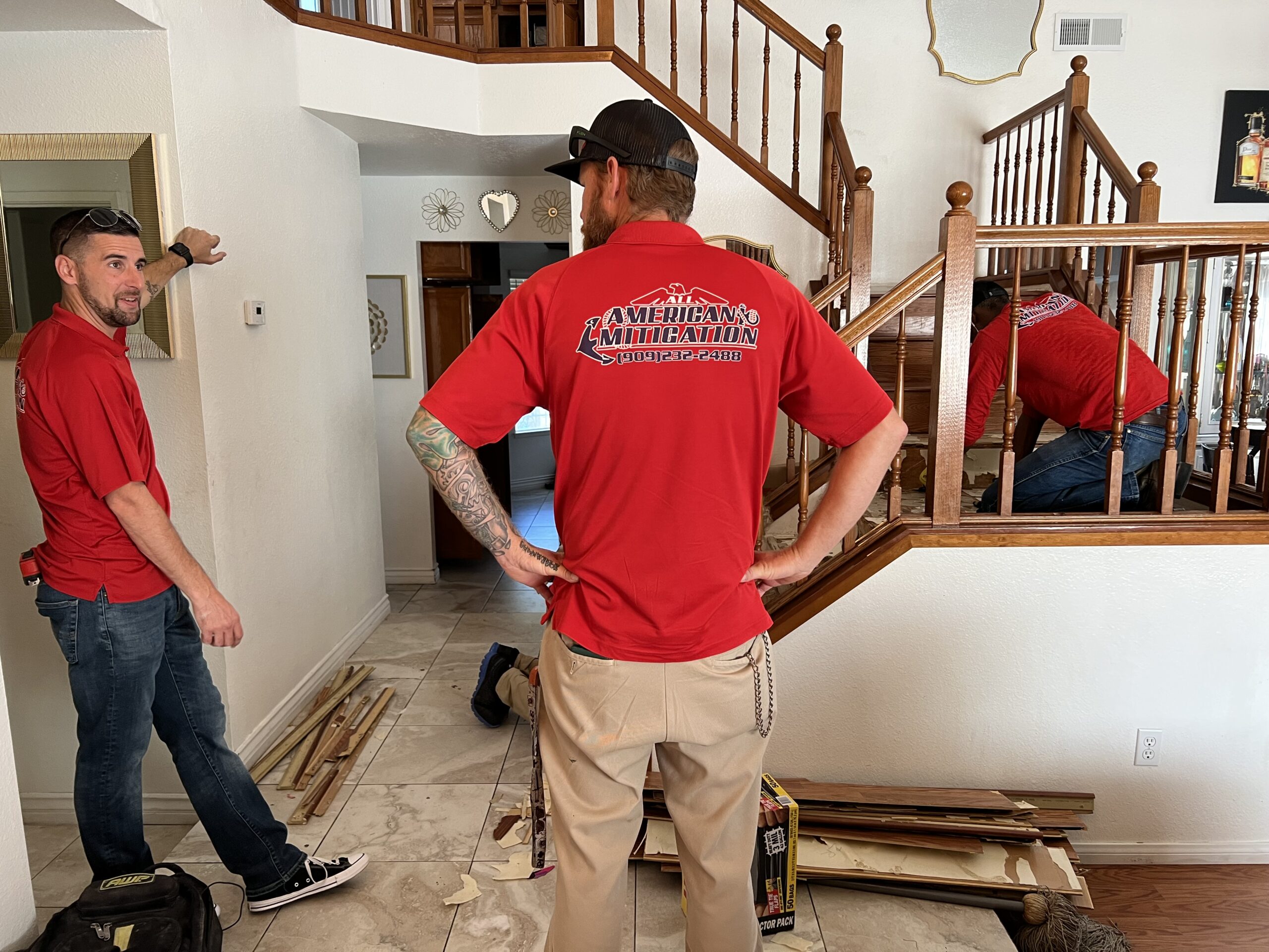 Photo Gallery Property Damage Restoration Projects CA & OK