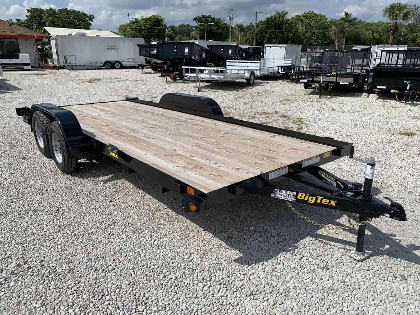 BIG TEX 7X18 CAR TRAILER 60EC18 All American Trailer Company