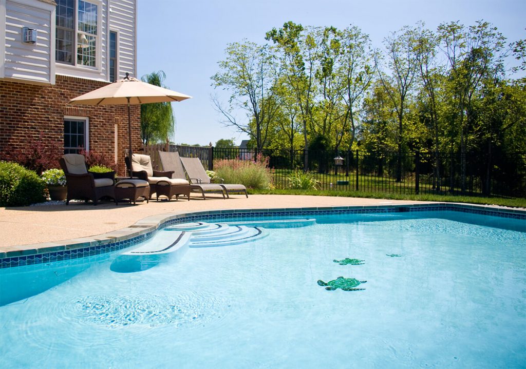 Oldham County Louisville Kentucky Year Round Pool Landscaping Outdoor
