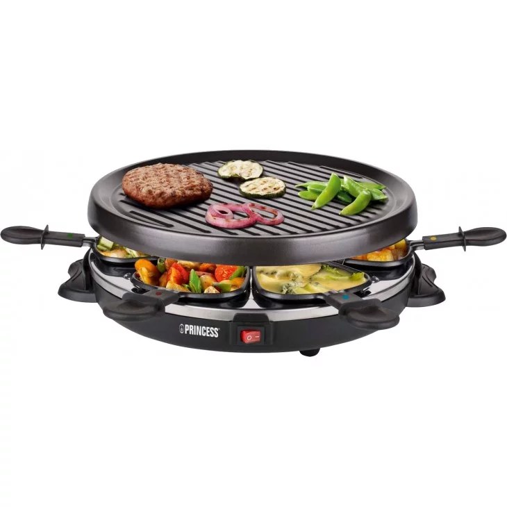 Vente RACLETTE 6 GRILL PARTY PRINCESS 162725 Tunisie
