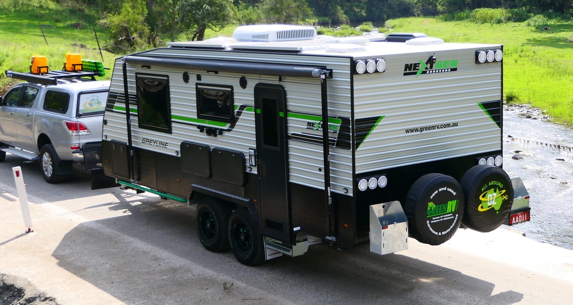 What's Powering All Around Oz's Adventures - Nextgen Van Solar Panels