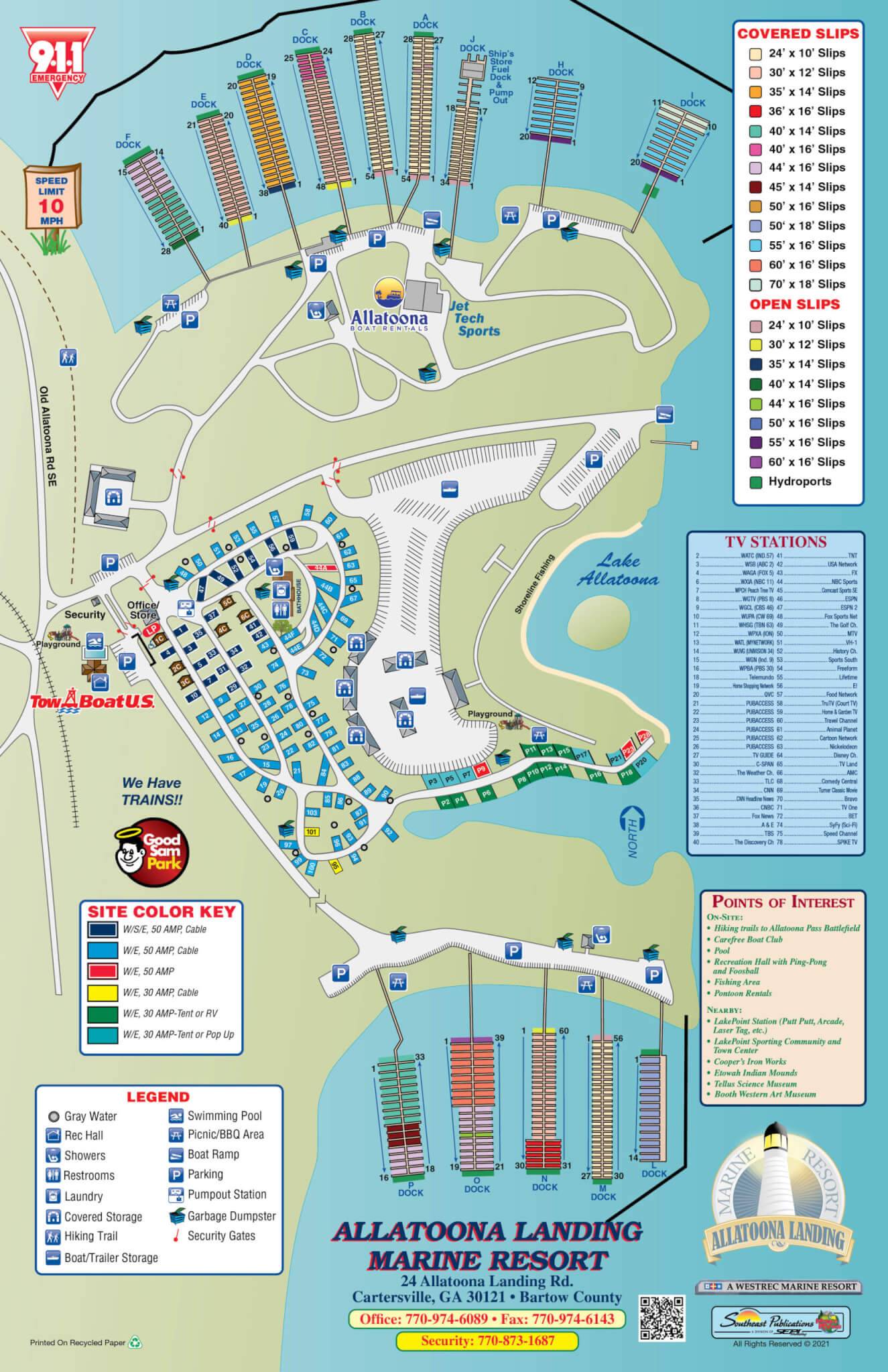 Camping Allatoona Landing Marina & Resort