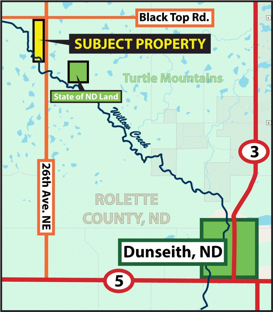 152.48 +/ Acres Rolette County, ND Online Only Land Auction