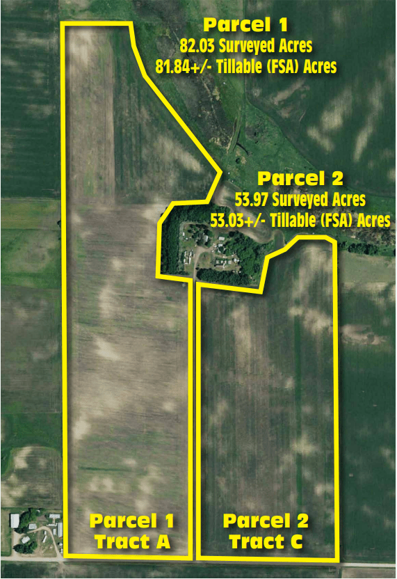 136 Acre Troy Township, Renville County, MN Online Only Land Auction
