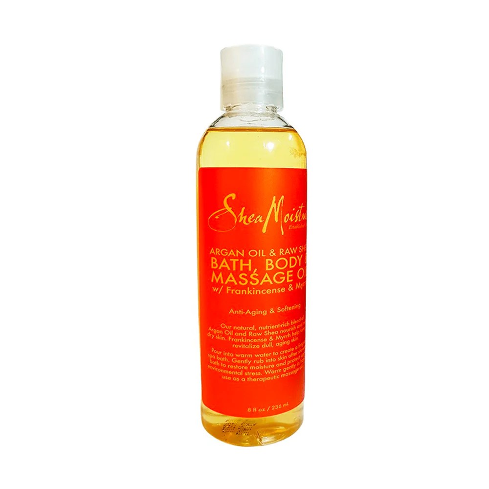 l’huile au Argan et Karité adoucissante massage et les bains SHEA