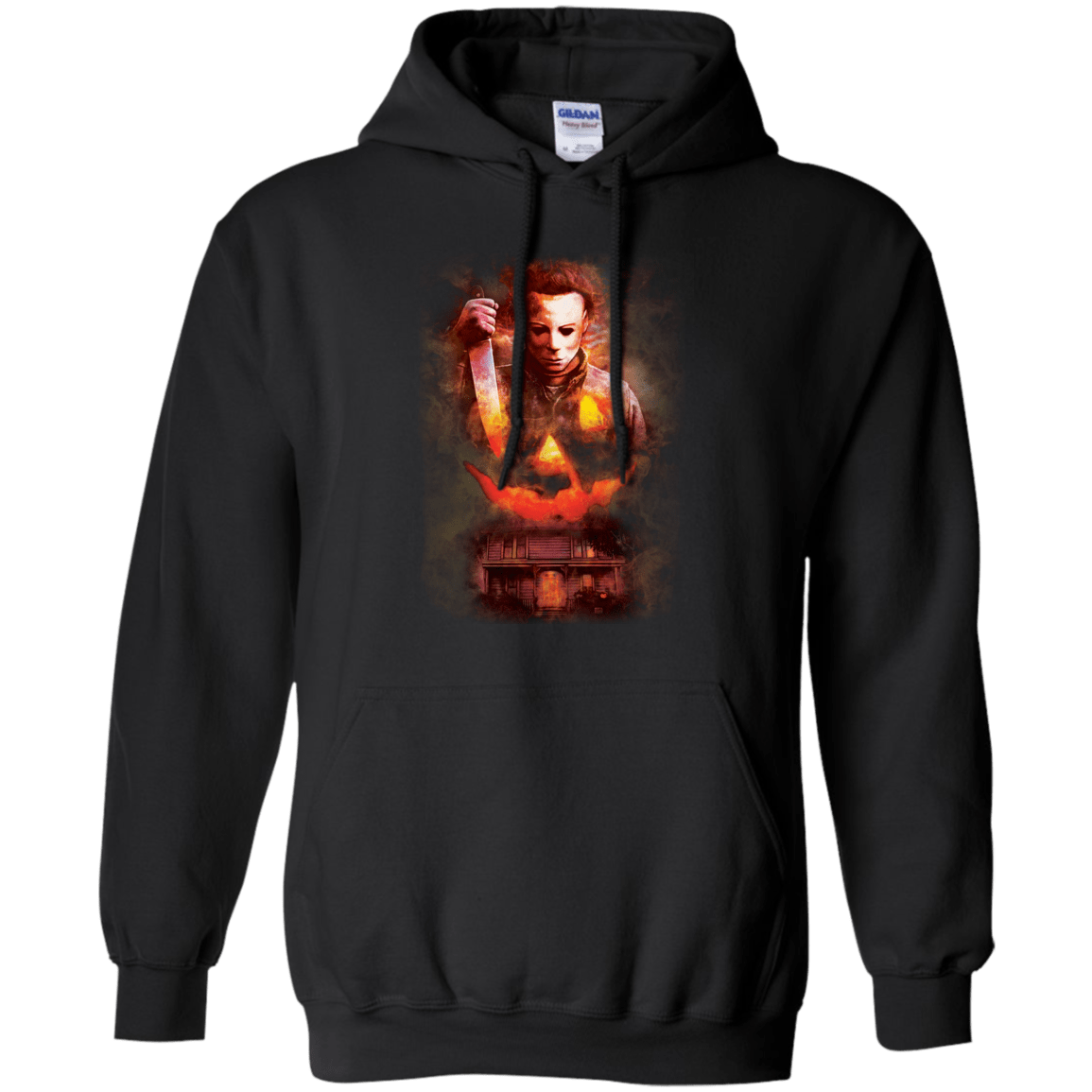 Halloween Michael Myers Pumpkin Tshirt