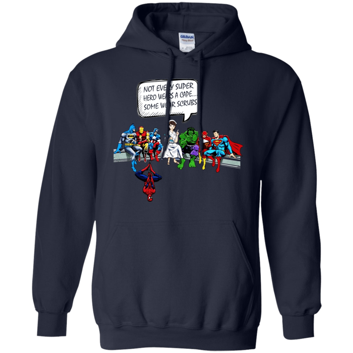 Not Every Super hero wears a cape some wear scrubs tshirt