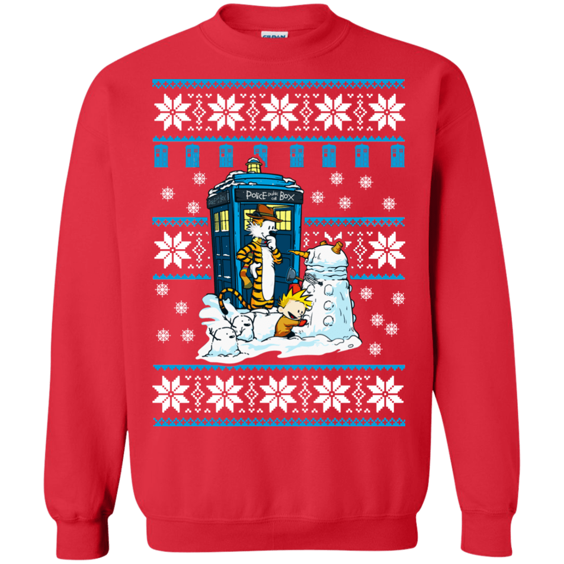 Doctor Who Calvin Dalek Christmas Sweater