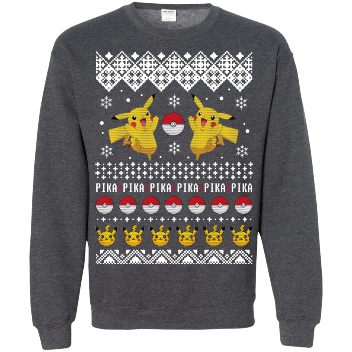Pokemon Pikachu Pika Pika Christmas Sweater