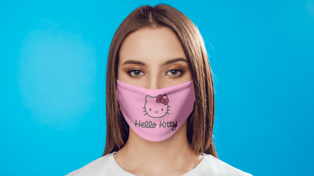 Hello Kitty Face Mask