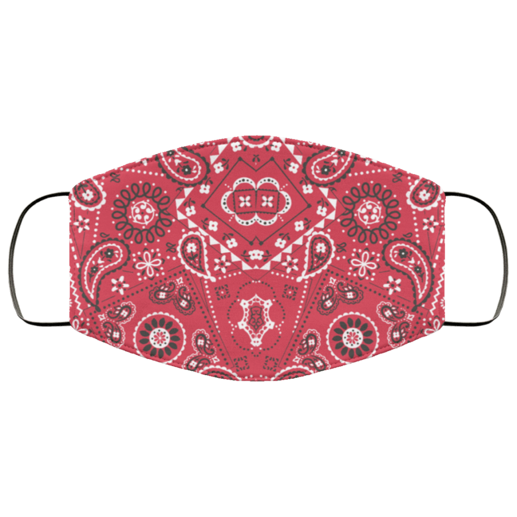 The Red Bandana Face Mask