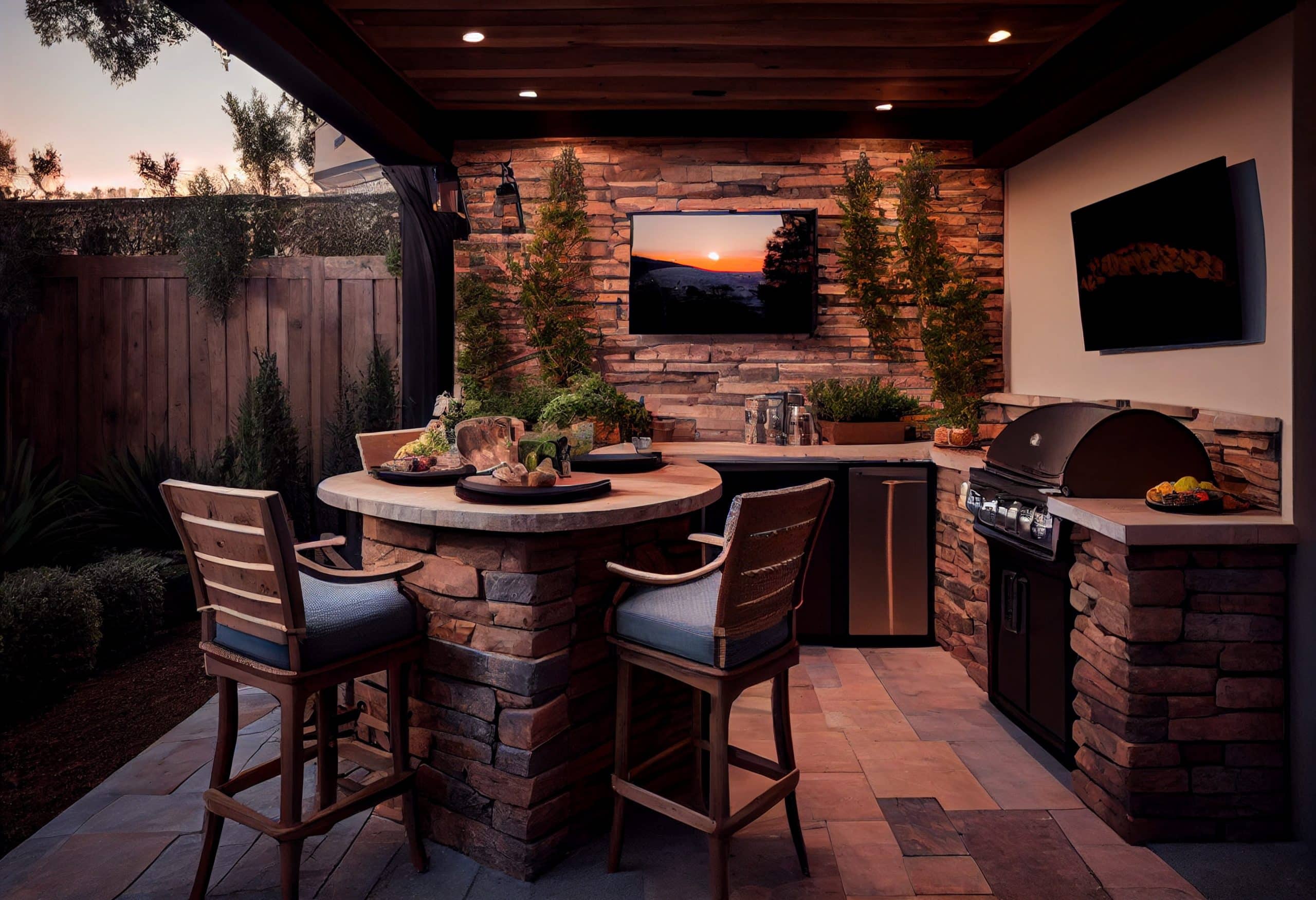 The Benefits of Using Brick for Your Outdoor Kitchen in Michigan