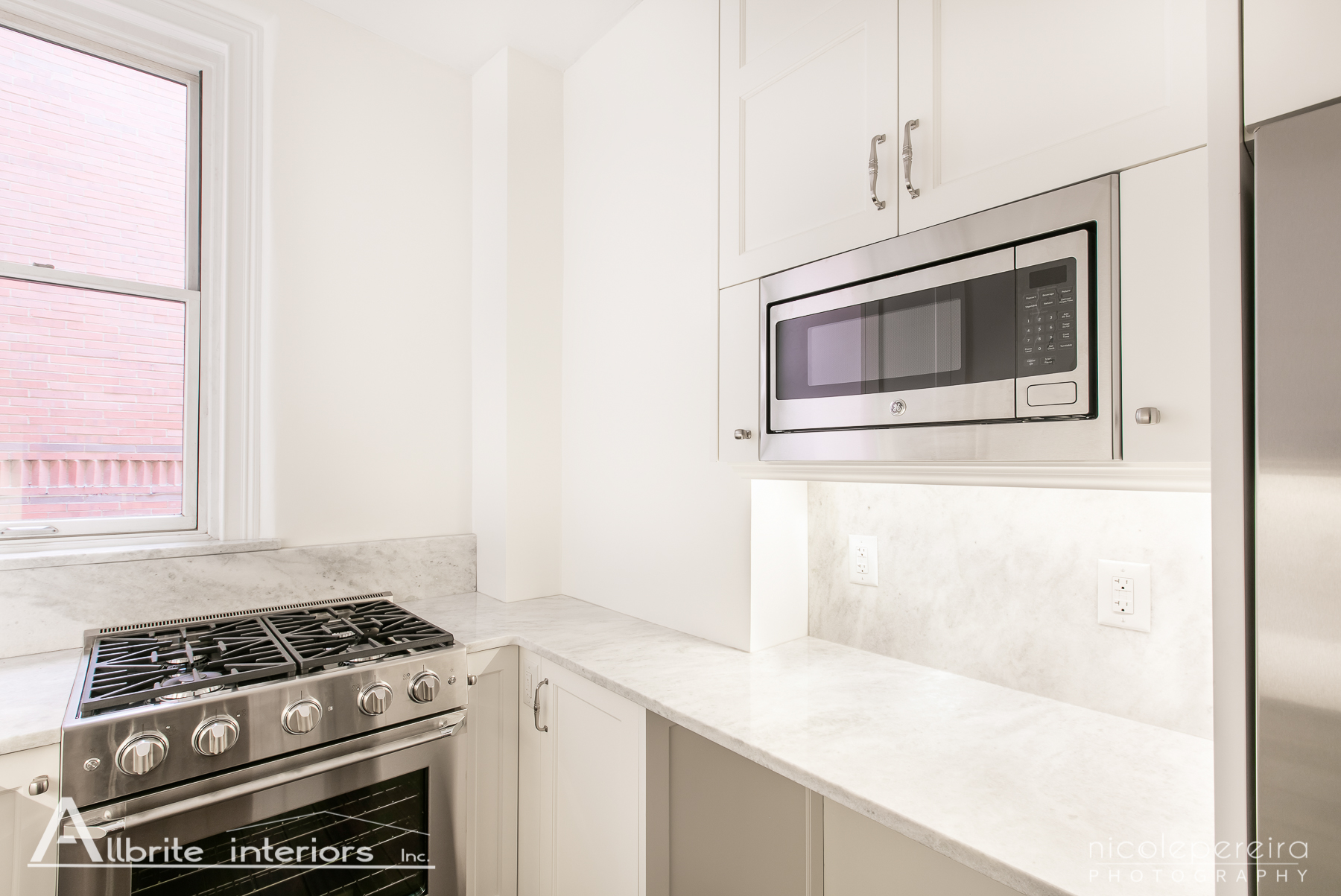 NYC Apartment Kitchen Allbrite Interiors, Inc. Servicing Manhattan