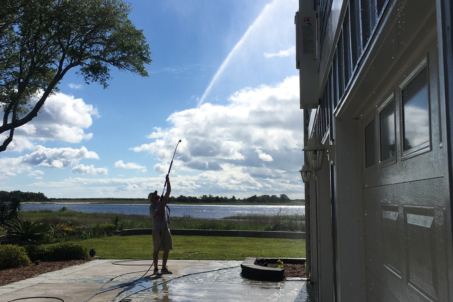 Power Washing Wilmington, NC Allbrite Pressure Washing
