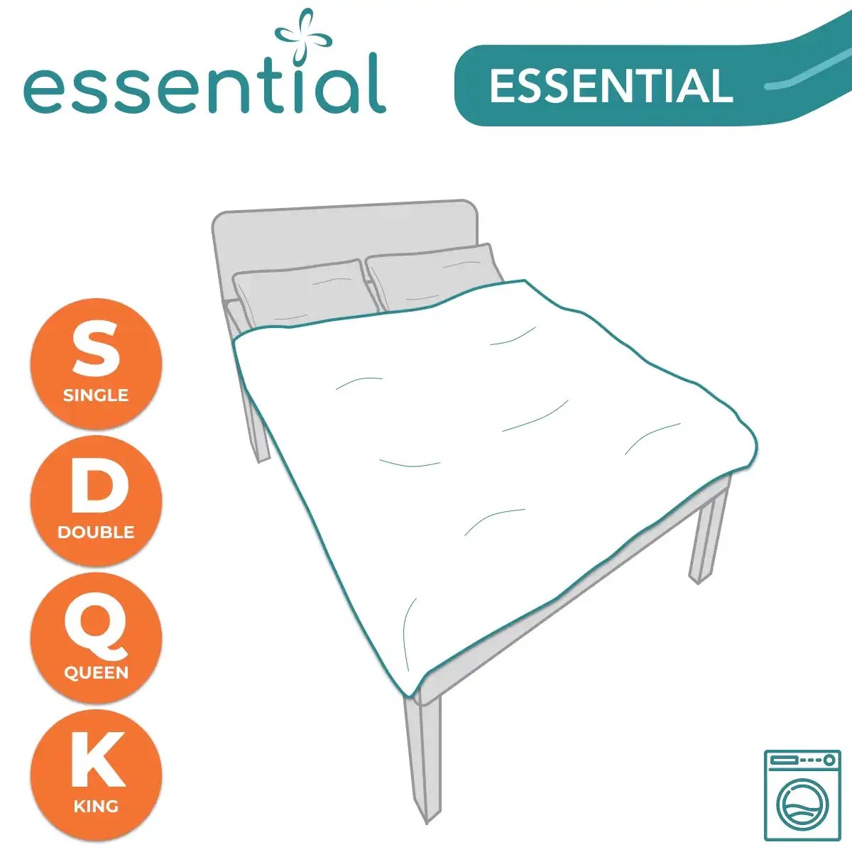 Essential Waterproof Quilt Cover Allcare Warehouse