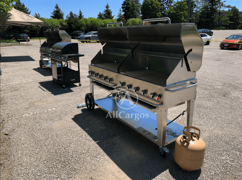2 x 6 Commercial Propane BBQ Grill AER Tent & Event Rentals Inc