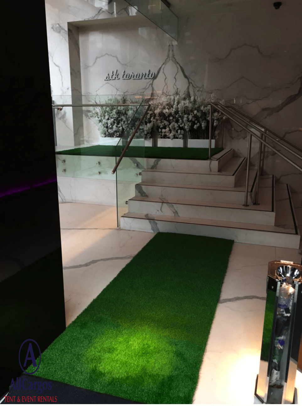 AstroTurf Installation AllCargos Tent & Event Rentals Inc