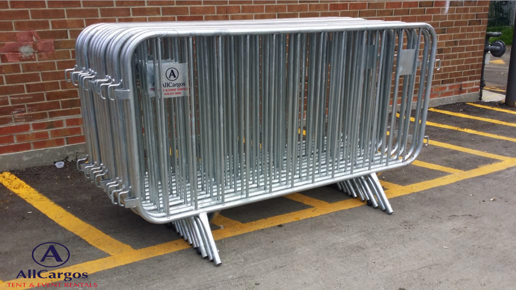 Crowd Control Barrier/Fence/Barricade AllCargos Tent & Event Rentals Inc