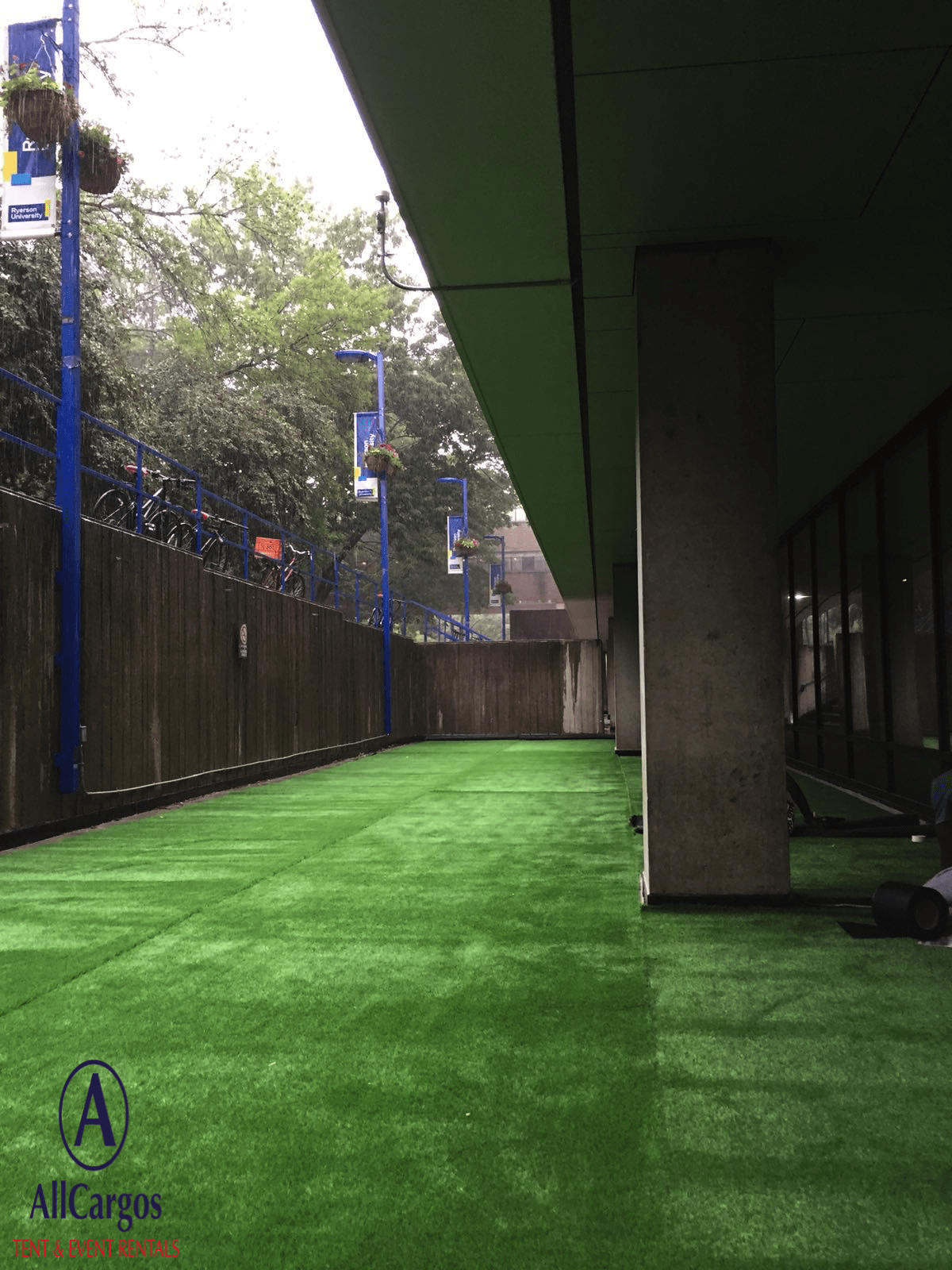 Ryerson University Astroturf AER Tent & Event Rentals Inc