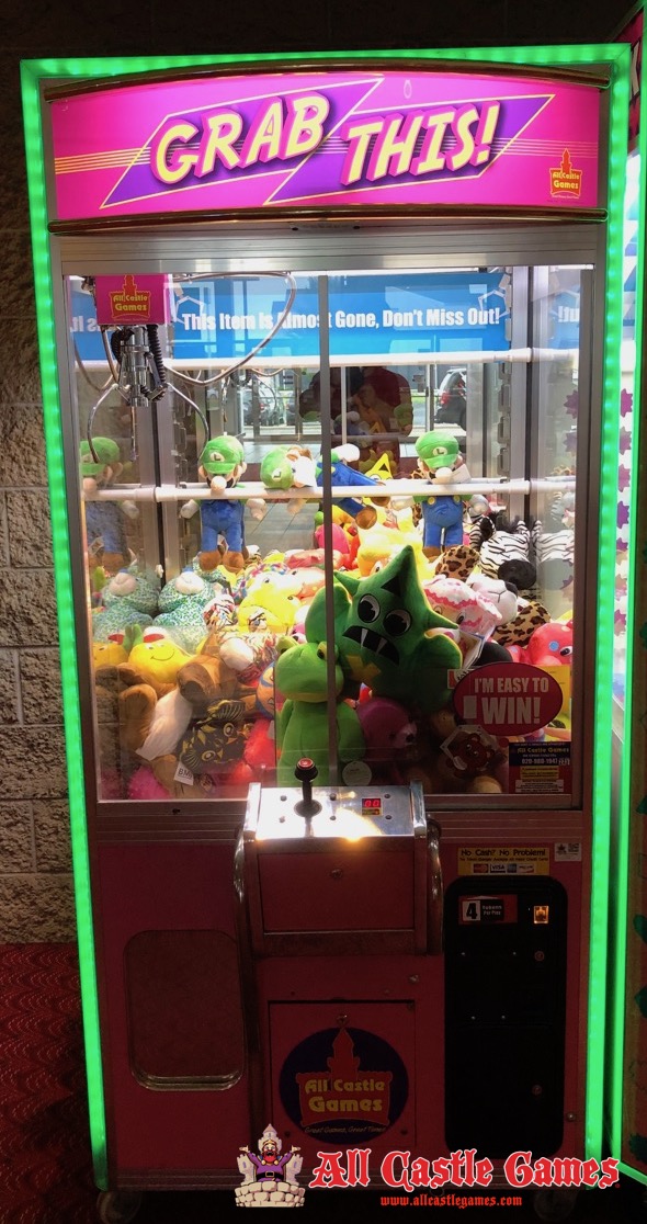 Grab This! Claw Machine (used) All Castle Games