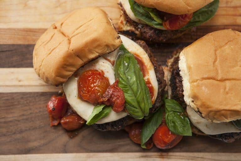 Savory Garlic Butter Burgers