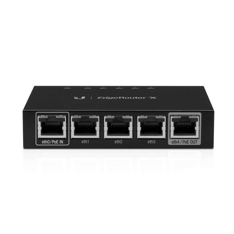 Roteador EdgeRouter Ubiquiti 5P Rj45 Poe ERX All Computer Solutions