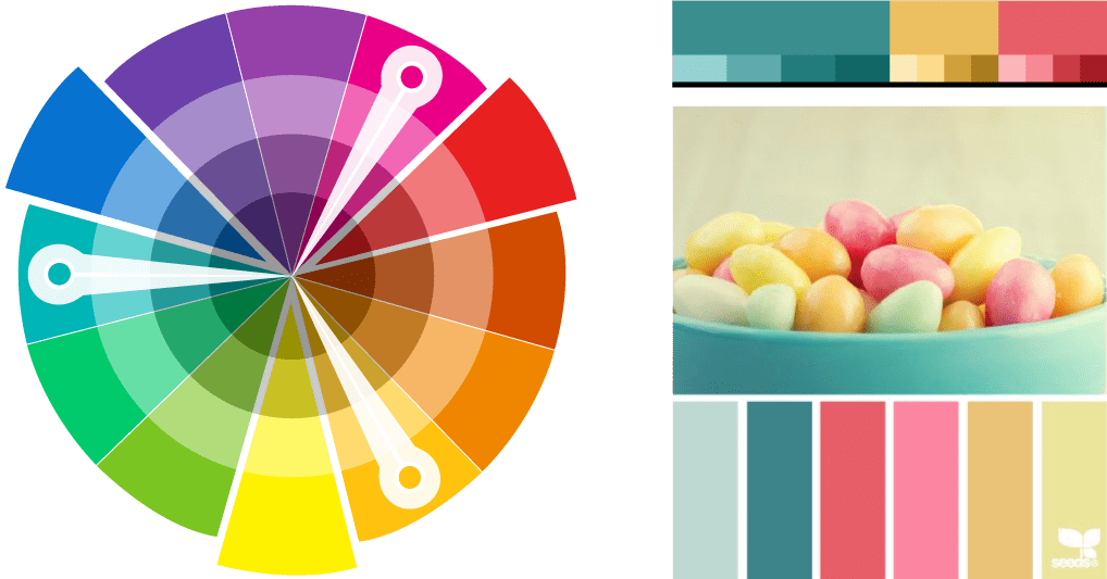 Triadic Color Palette