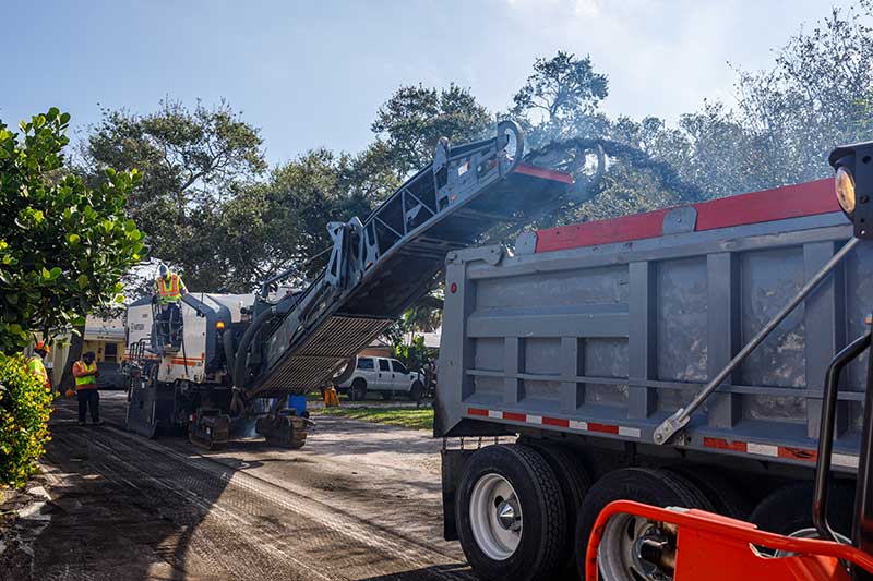 Asphalt Milling All County Paving of Florida