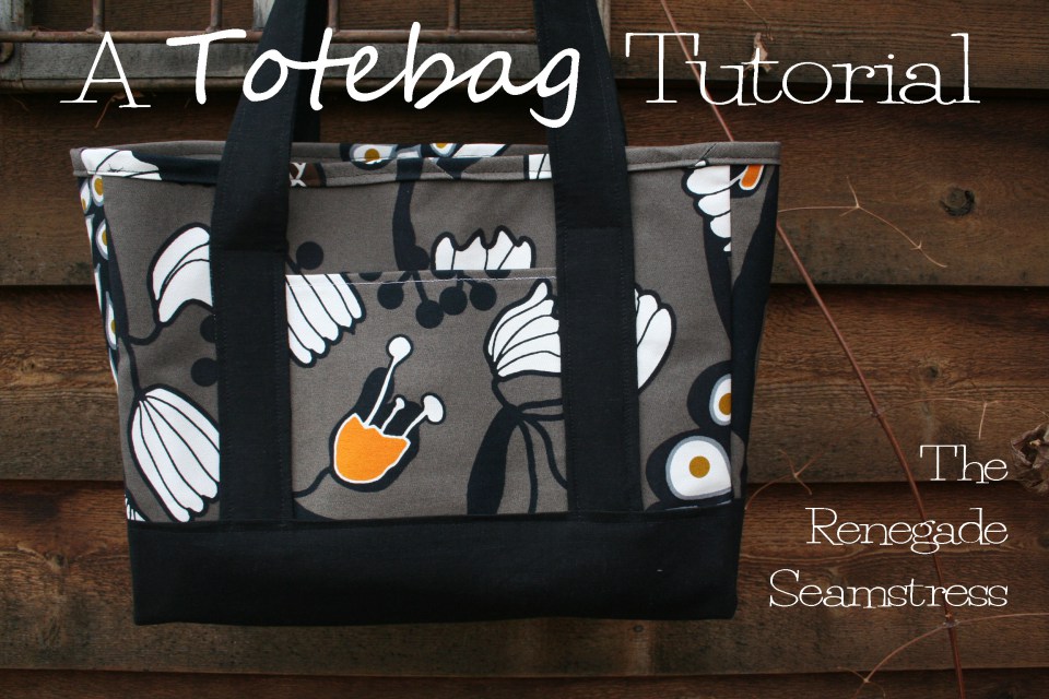 Big Tote Bag Sewing Tutorial AllCrafts Free Crafts Update