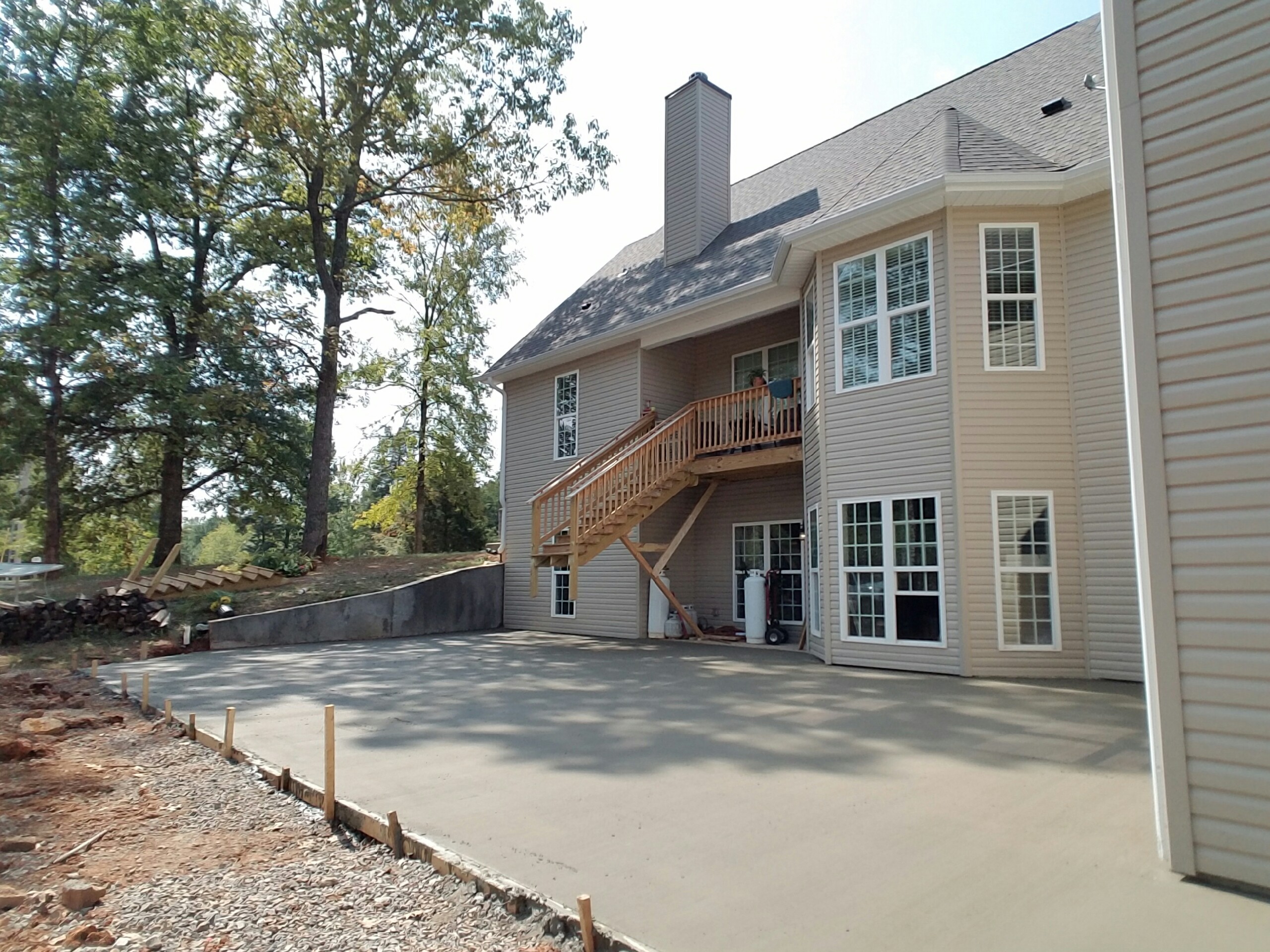 Various concrete slabs,sidewalks,patios, and foundations Allcrete LLC