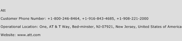 Call AT&T Customer Service Paying AT&T Bill Info