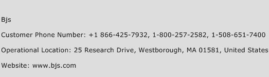 Bjs Contact Number Bjs Customer Service Number Bjs Toll Free Number
