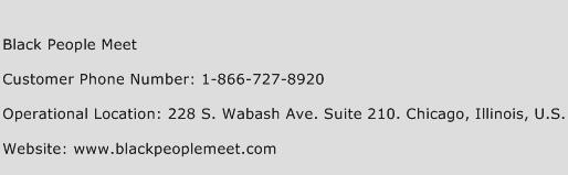 Black People Meet Number Black People Meet Customer Service Phone