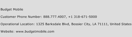 Budget Mobile Contact Number Budget Mobile Customer Service Number