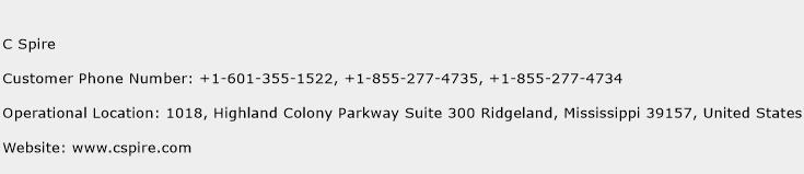 C Spire Customer Service Phone Number Contact Number Toll Free