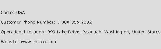Costco USA Contact Number | Costco USA Customer Service Number | Costco