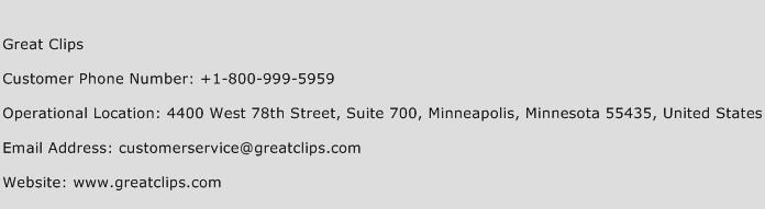 Great Clips Number Great Clips Customer Service Phone Number Great